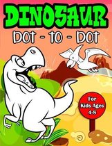 Dinosaur Dot to Dot For Kids Ages 4-8