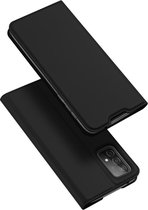 Luxe zwart book case hoesje Telefoonhoesje geschikt voor Samsung Galaxy A52