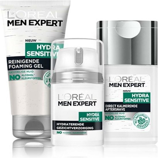 Гель для бритья l'oreal men expert гидра сенситив для чувствительной кожи