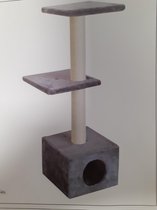 Krabpaal budget - grijs- 30 x 30 85 cm