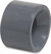Mega Inlijmring PVC-U 63 mm x 50 mm lijm spie x lijmmof 16bar grijs