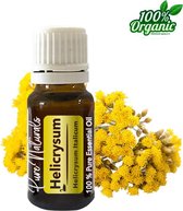 Helicryse etherische Olie 10 ml | Helicryse olie | 100% PUUR | Bio | Essentiële olie Aromatherapie | Olie diffuser | Geschikt voor inname | Pure Naturals