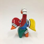 Jacky Zegers – JZ51 Jumbo - Kleurrijk, Vrolijk Beeld van een Olifant – Kunst waar je Blij van wordt –Uniek en Origineel Cadeau – in Kleurrijke Geschenkdoos - Handbeschilderd - 47 c