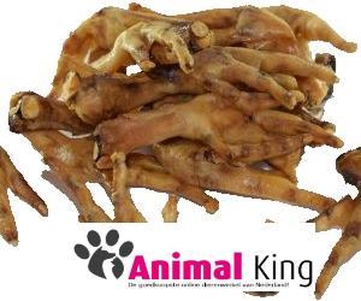Hondensnacks kipKippenpootjes hond1 kiloAnimal King