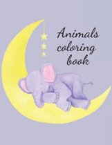 Animals coloring book