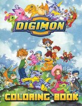 Digimon Digital Monsters Coloring Book