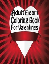 Adult Heart Coloring Book For Valentine's