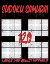 Sudoku Samurai Large per Adulti Difficile - 120