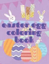 Easter Egg Coloring Book .