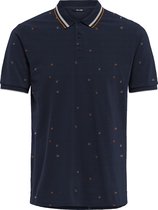 ONLY & SONS ONSKRIS LIFE SLIM SS AOP POLO Heren Polo - Maat S