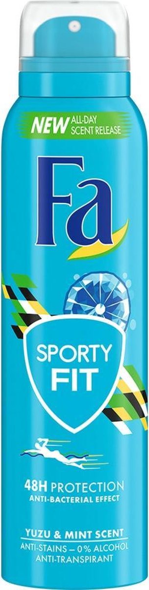 Fa Deodorant Spray Sporty Fit 150 ml - Fa