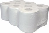 Rouleau de nettoyage|Papier de cuisine|Papier de nettoyage|Chiffon de nettoyage|Torkrol|Midi Eco 6 Rolls 2 couches blanc