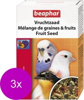 Beaphar Vruchtzaad - Vogelvoer - 3 x 150 g