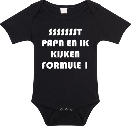 Muildier Implicaties Kunstmatig Rompertjes baby - papa en ik kijken formule 1 - baby kleding met tekst -  kraamcadeau... | bol.com