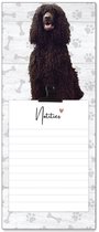 Notitieboek Hond: Ierse Water Spaniel