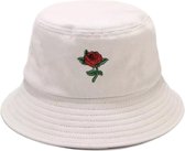 Bucket hat - Beige - Roos - Vissershoedje - Regenhoed - Dames - Heren