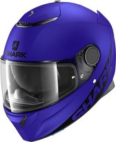 Shark Spartan 1.2 Blank Yamaha Blauw Mat XXL