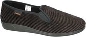 Fischer -Heren -  bruin donker - pantoffels & slippers - maat 42