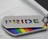 Pride ketting – LGBTQ ketting – Dubbele Dog Tag