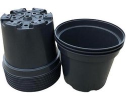Kweekpot zwart – Ø28cm, hoogte 23cm, 10 liter (10 stuks)