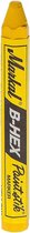 Markal Paintstik B-HEX Marker - Yellow