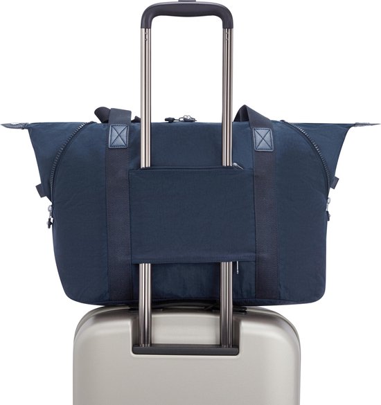 kipling Sac de voyage Sac de sport Eyes Wide Open Art M Travel Tote M Blue Bleu 2