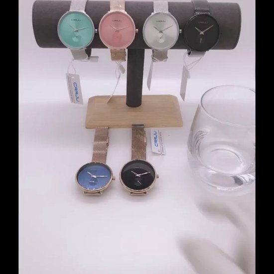 CRRJU® Horloges voor Vrouwen Dameshorloge Meisjes Dames Watch Horloge – Horlogebox Geschenkdoos – Rosé Goud