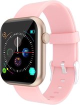 Colmi P9 smartwatch - sporthorloge - stappenteller - roségoud