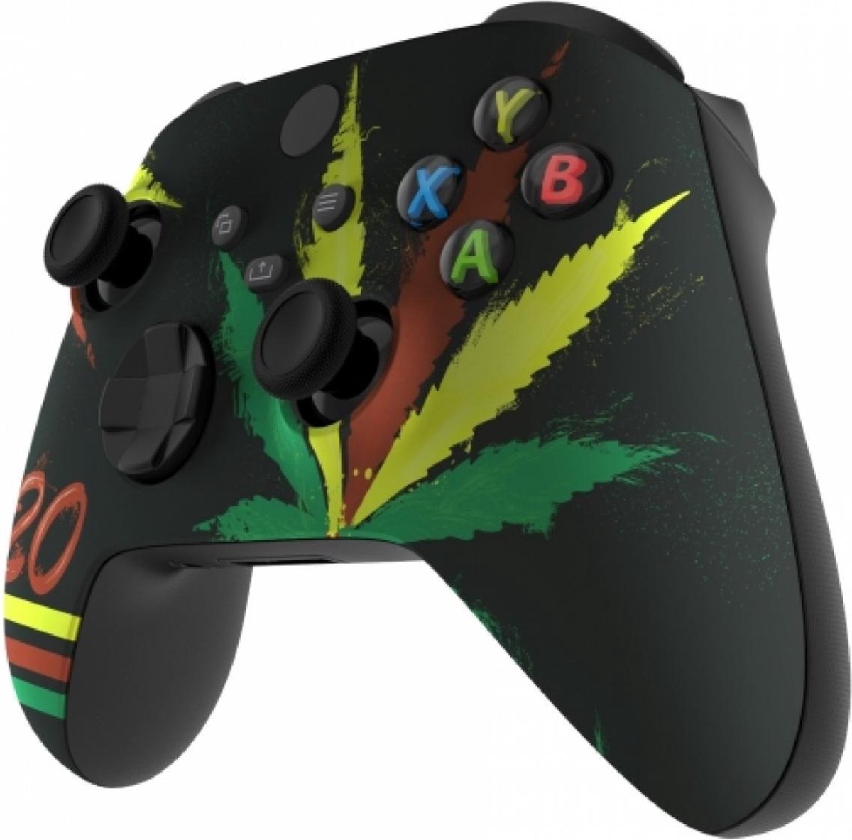 Xbox Draadloze Controller Weed 420 Custom Series X & S Xbox One