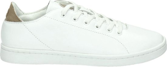 Woden Dames Lage sneakers Jane Leather - Wit - Maat 37 | bol.com