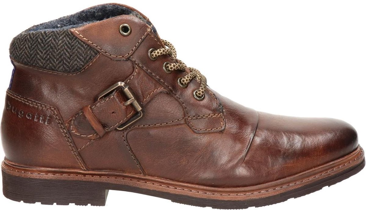 Bugatti heren boot - Cognac - Maat 42 | bol.com