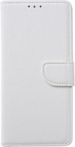 MM&A PU Lederen Wallet Book Case Hoesje voor Samsung Galaxy A41 - Portemonnee – Met Stand – Kaarthouder – Pasjes Houder – Magneet Sluiting – Bookcase – Wit