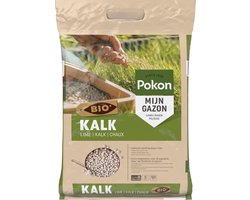 Pokon Bio Kalk - 5kg - Kalk gazon - Voor 50m²- Voor een betere Bodemstructuur