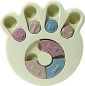 Denkspel voor de hond Groen - Honden speelgoed - Slow feeder - Honden Intelligentie - Anti Schrokbak - Interactieve -Hondenpuzzel
