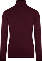 Ferlucci - Exclusieve Heren Coltrui - Fijn Gebreid - Bordeaux Rood