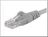 PremiumCord UTP 5m CAT6 patch cable RJ45-RJ45 grey