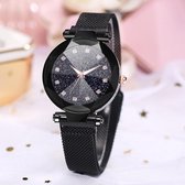 Minimalist Quartz Horloge - Luxe Horloge Voor Dames - Zwart