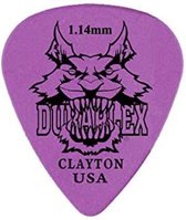 Clayton Duraplex standaard plectrums 1.14 mm 6-pack