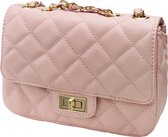 Yehwang PU Leather Bag Stitched Pink   0510749-331