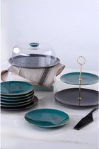 Bordenset 7 stuks | Servies | Serviesset | Acr | Keramiek borden | 7 delig bordenset