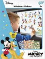 Totum Disney classics Mickey & Friends Totum raamstickers 4 vellen en speeldecor verplaatsbare stickers voor uit en op reis vakantietip Eurodisney