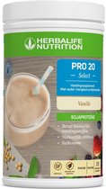 Pro 20 Select proteïne shake vanille 630g suikerarm