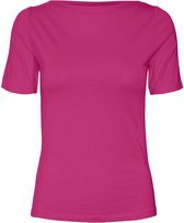 Vero Moda VMPANDA MODAL SS TOP - Very Berry Pink