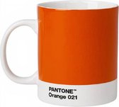 mok 375 ml porselein oranje