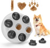 Nobleza 46B4X - Hondenspeelgoed interactief puzzel voor honden - 23.5x23.5x7.2cm - Grijs