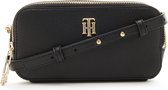 Tommy Hilfiger Timeless Dames Crossbody tasFestivaltas Kunstleer - Zwart
