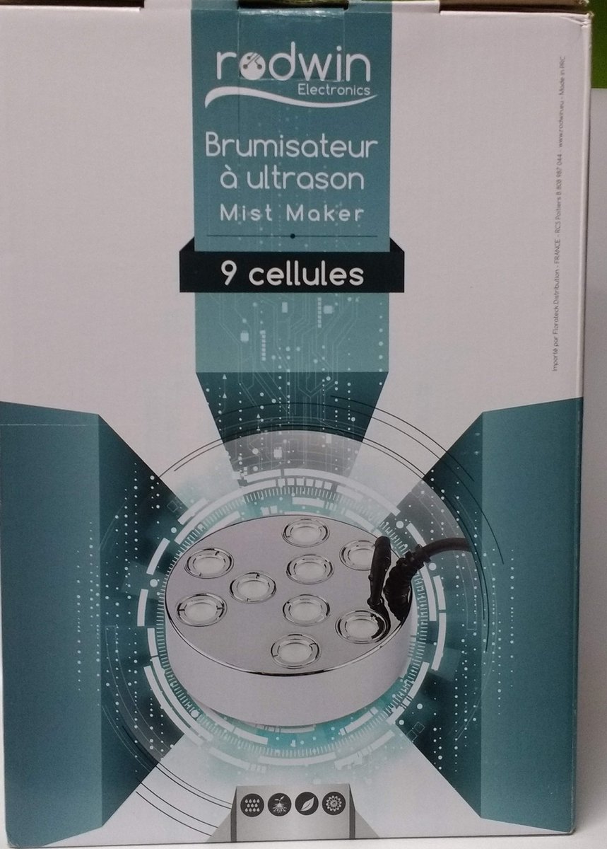 Brumisateur A Ultrason - 3 Cellules