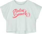 Name it t-shirt meisjes - groen - NKFvilma - maat 146/152