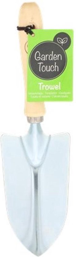 Garden Touch - Ensemble d'outils de Jardin - 2 + 1 OFFERT - Pelle de jardin - Cultivateur à main - Désherbeur - Bois et inox - Grattoir à main - Pelle à main - Pelle - Multi-cutter - 3 dents -