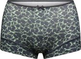 R.J Bodywear Fashion Pure Color Dames Short -Panther Green- maat M
